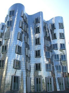 Düsseldorf : Medienhafen, Gehry Bauten